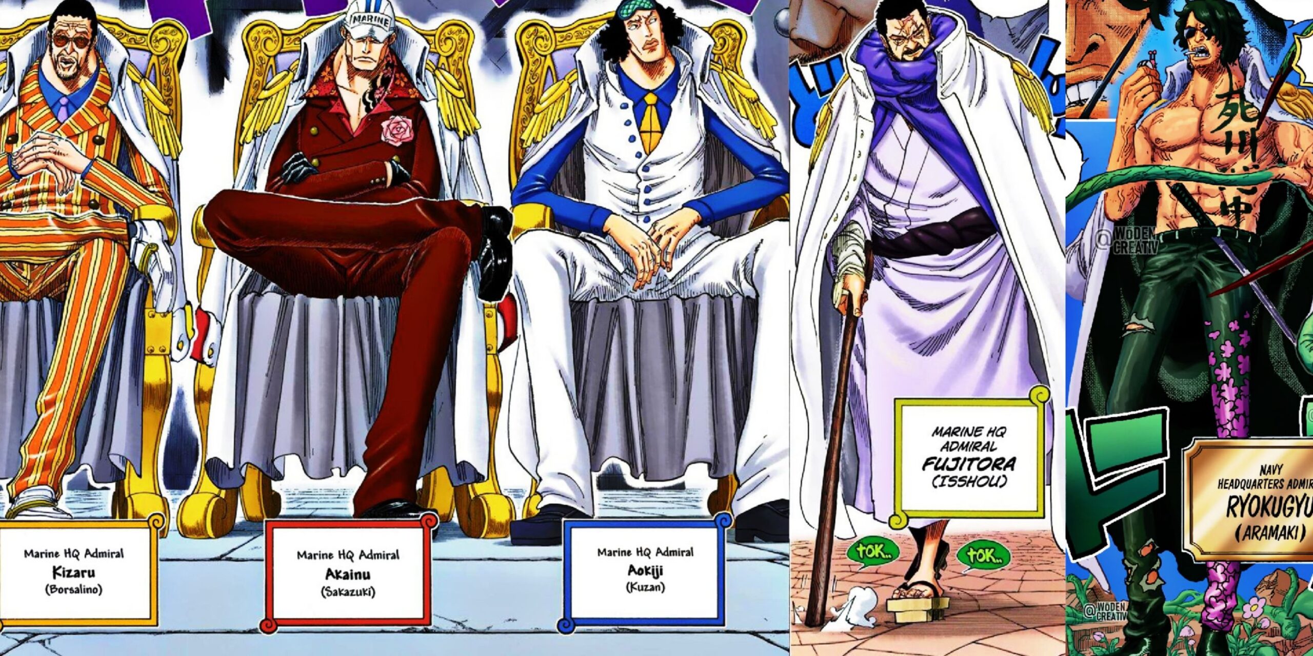 One Piece Todas Las Frutas Del Diablo Sea Admiral Clasificadas