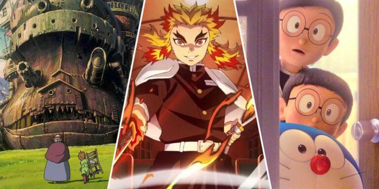 The Highest-Grossing Anime Movies Ever (& Where To Stream Them)