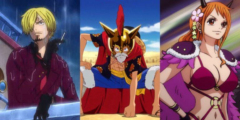 7 de los conjuntos más icónicos de la franquicia One Piece