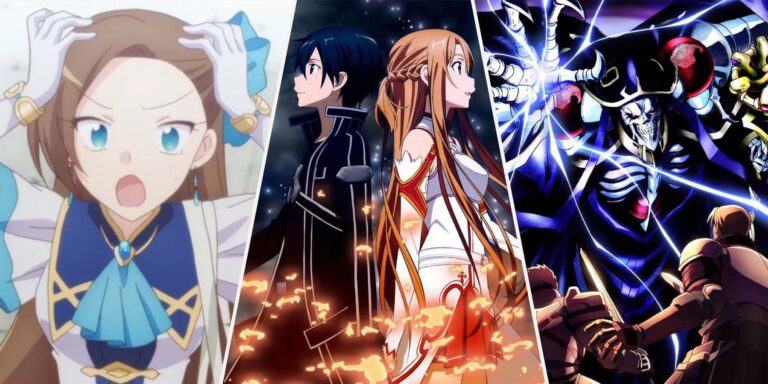 The Best Isekai Anime Set In Games, Ranked