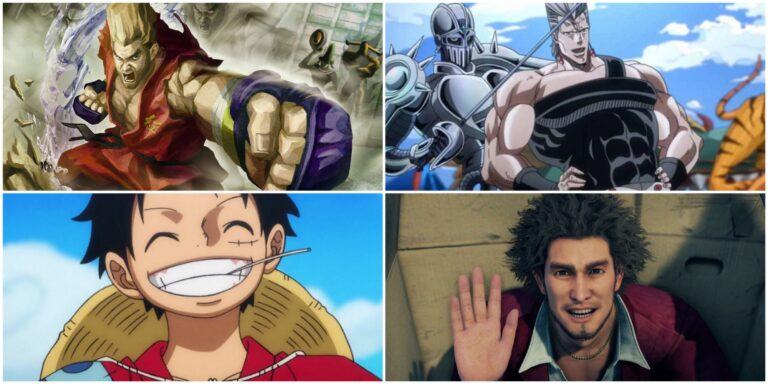 8 personajes de videojuegos inspirados en el anime