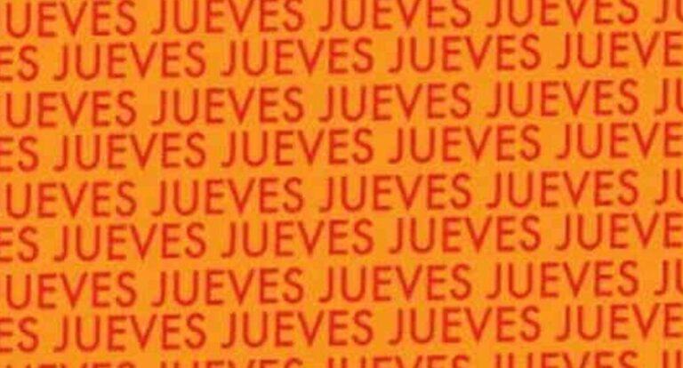 Solo 3 de cada 10 usuarios han localizado la palabra ‘JUECES’ en la imagen