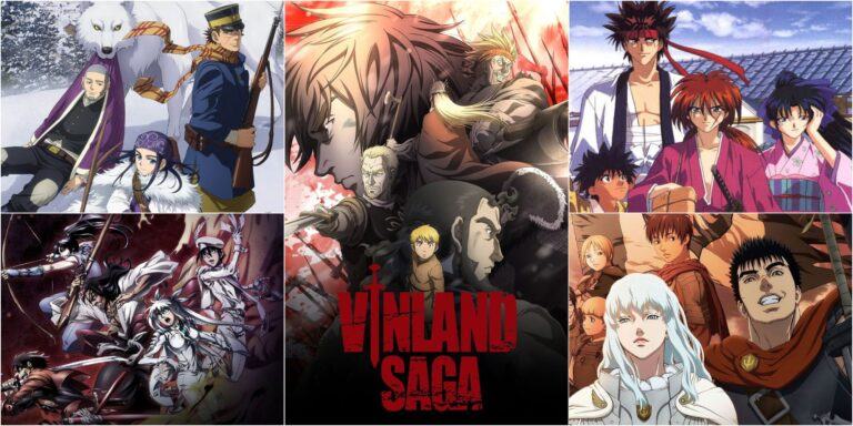7 animes para ver si te gusta Vinland Saga