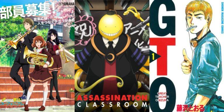 5 de los mejores animes escolares que se enfocan en los maestros