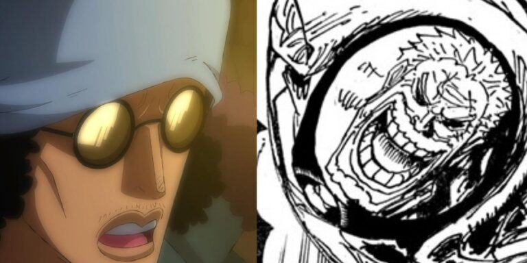 One Piece: Aokiji vs.  garp  ¿Quién ganará?