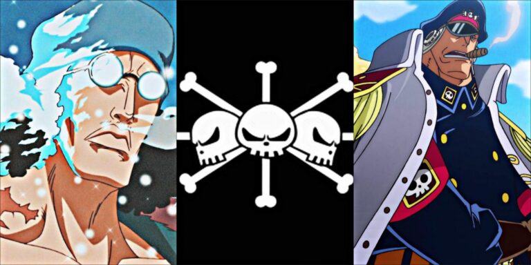 One Piece: Los diez capitanes del Titanic de los piratas de Barbanegra, clasificados