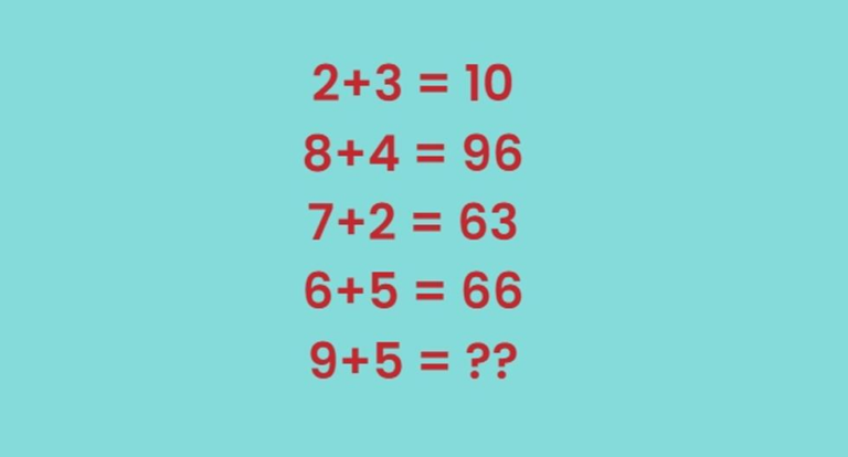 ¿Eres una mente prodigiosa?  Resuelve este acertijo matemático en 5 segundos