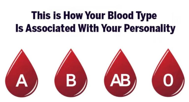 El tipo de sangre que tienes puede ayudarte a saber todo sobre tu forma de ser