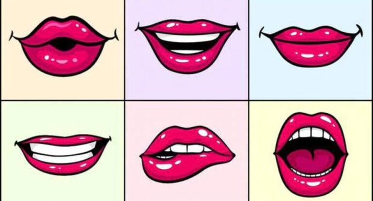 Test de personalidad: elige una de las bocas y descubre tus verdaderos sentimientos