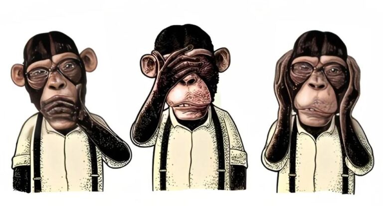 Descubre cómo tu mente maquina según uno de los tres monos que elijas aquí