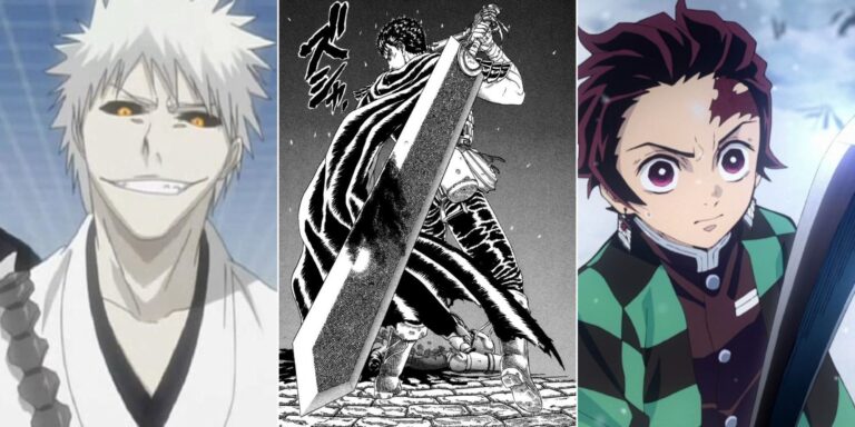 Las 13 espadas de anime más destacadas, clasificadas