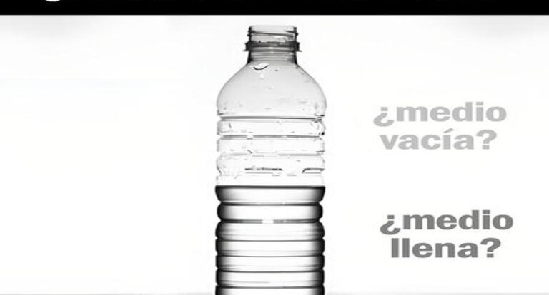 ¿Ves la botella medio llena o medio vacía?  Responde y conoce el verdadero ‘rostro’ de tu personalidad