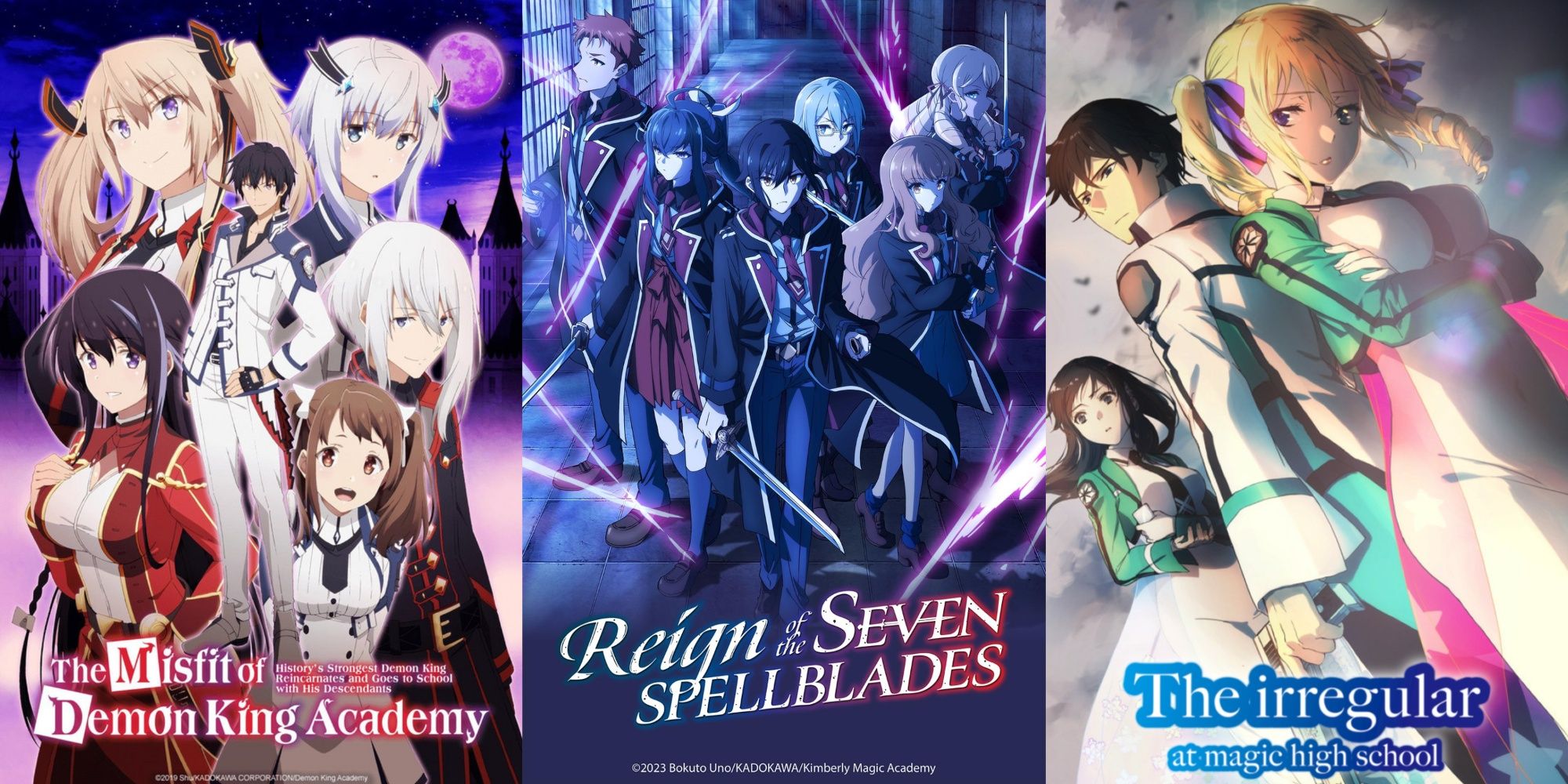 10 Mejores Animes Para Ver Si Amas Reign Of The Seven Spellblades Escuela Internacional 8126