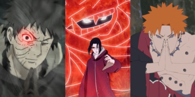 Naruto: Todos los Akatsuki, clasificados por su jutsu más fuerte