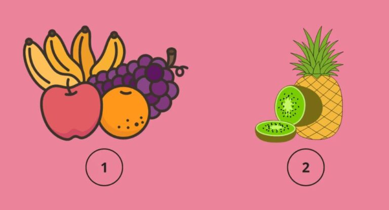 Conoce tu personalidad en momentos importantes al elegir un grupo de frutas