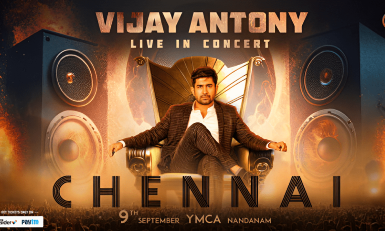 Concierto de Vijay Antony en Chennai [2023] – Ubicación, precio de la entrada y detalles completos