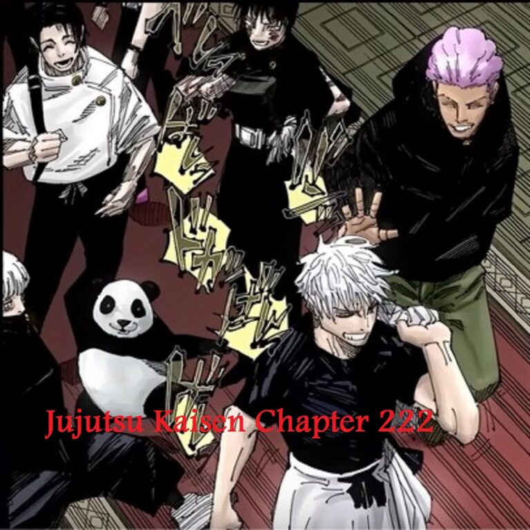 Jujutsu Kaisen Capítulo 222 “Goju Satoru y Shoko están listos para partir”