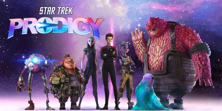 Los fanáticos de Star Trek: Prodigy ondean una pancarta en la sede de transmisión para salvar la serie