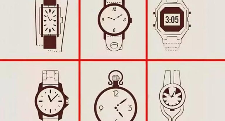 Al elegir uno de los relojes del test de personalidad conocerás tu nivel de ansiedad