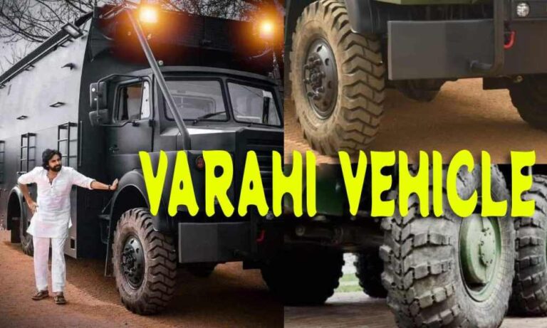 Vehículo Varahi: todo lo que necesita saber sobre el camión Bus Yatra de Pawan Kalyan