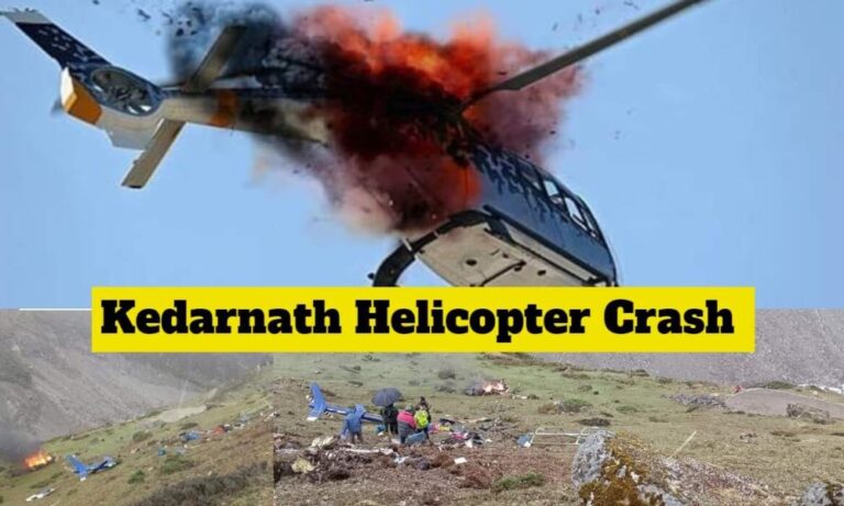 Accidente de helicóptero en Kedarnath: dos pilotos y cuatro civiles muertos
