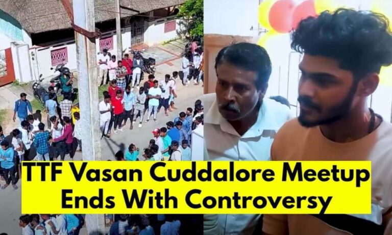 Caso registrado contra el youtuber TTF Vasan en Cuddalore