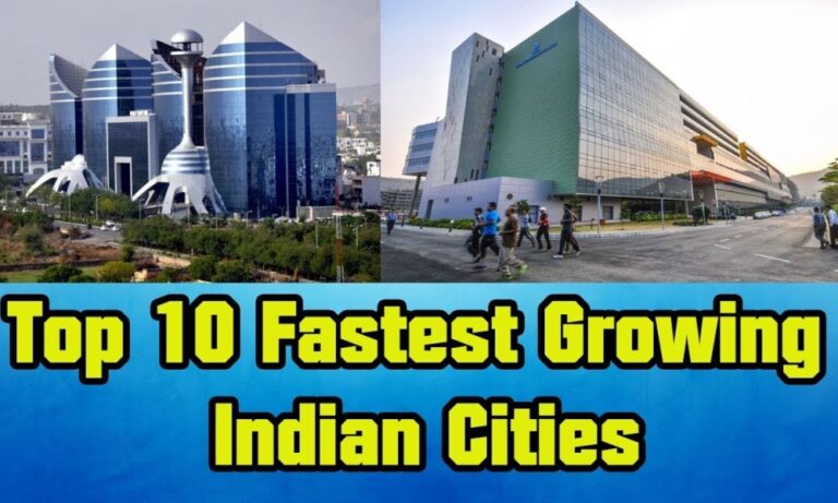 Consulte la lista de las ciudades de más rápido crecimiento del mundo en la India