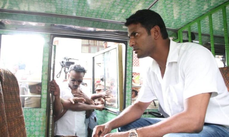 El actor Vishal arrestado por la policía de Chennai