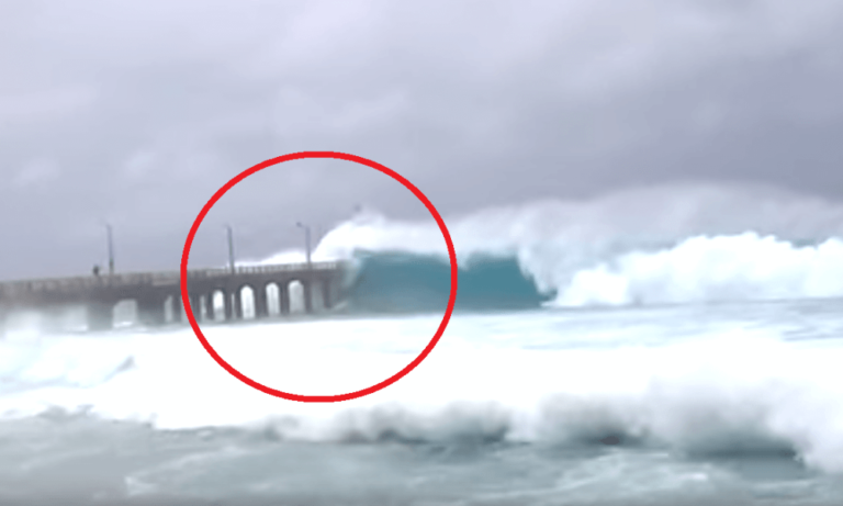 El vídeo viral que afirma que el puente de Pamban derribado por el ciclón Gaja es falso