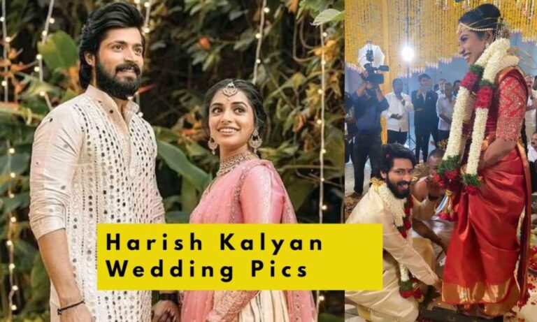 Exclusivo: fotos y vídeos de la boda de Harish Kalyan y Narmada Udayakumar