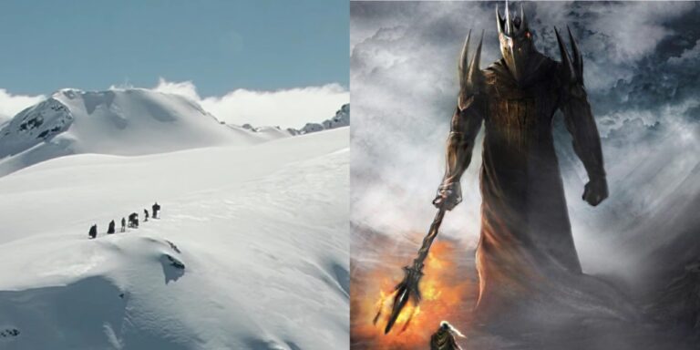 LOTR: ¿Morgoth creó las Montañas Nubladas?