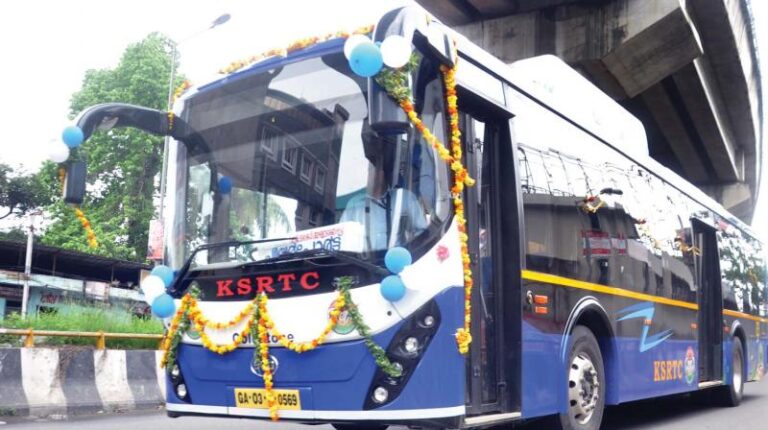 La prueba del autobús eléctrico de Kerala es exitosa