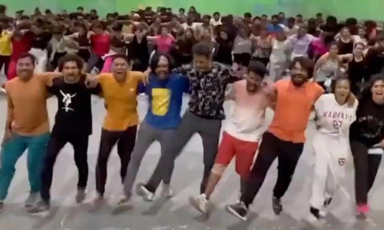 Prabhu Deva bailó para la canción Naatu Naatu de RRR