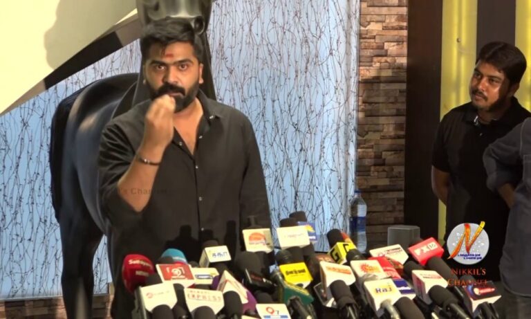 Simbu ofrece una sincera disculpa por su charla sobre Cutouts & Milk Abhishekam