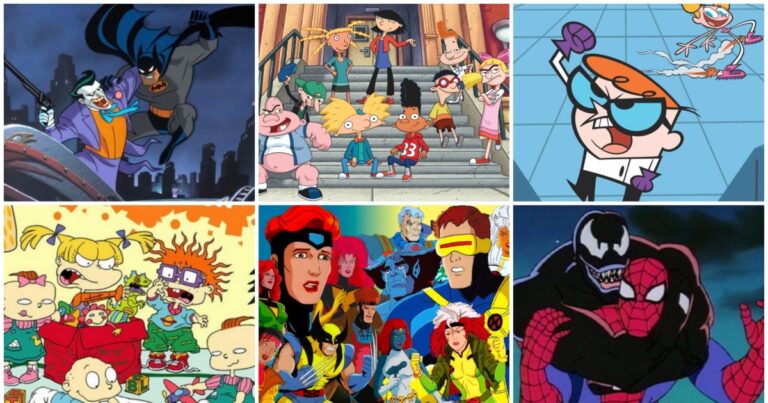 Top 40 de las mejores caricaturas de los 90 lleno de nostalgia
