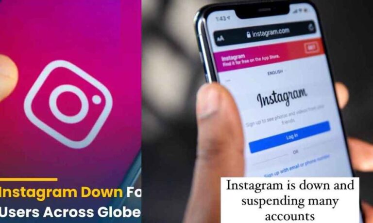 ÚLTIMA HORA: Instagram está caído y suspendiendo cuentas aleatorias