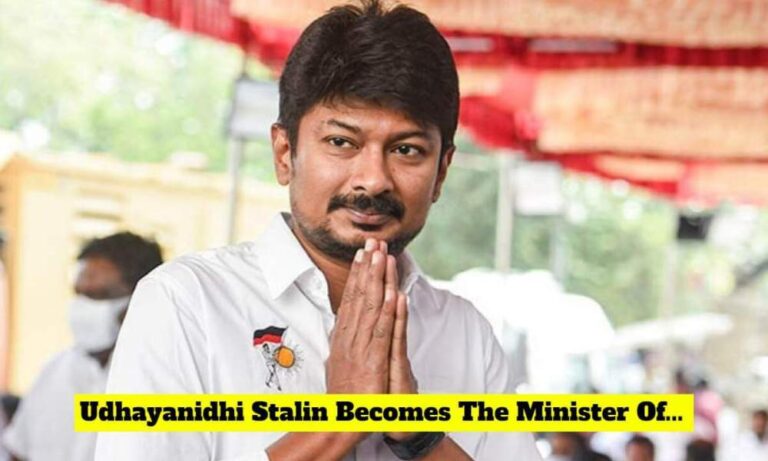 Udhayanidhi Stalin es Ministro de Bienestar Juvenil y Desarrollo Deportivo en Tamil Nadu