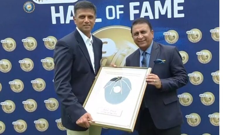 Ver: Rahul Dravid incluido oficialmente en el Salón de la Fama de la ICC