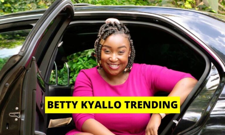 Vídeo de tendencia de Betty Kyallo: ¡una estrella reaccionó!