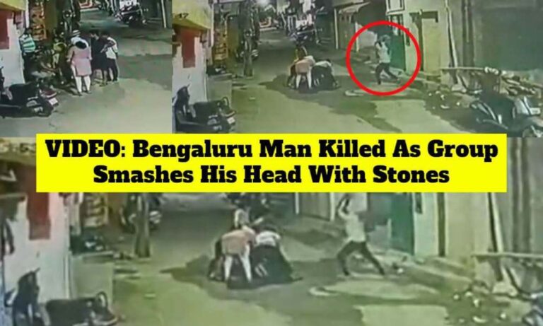 Video inquietante: El asesinato de una pandilla en Bangalore fue captado por la cámara