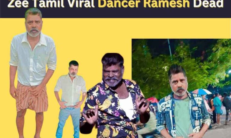 Zee Tamil bailarín viral Ramesh muerto |  Investigaciones policiales en curso
