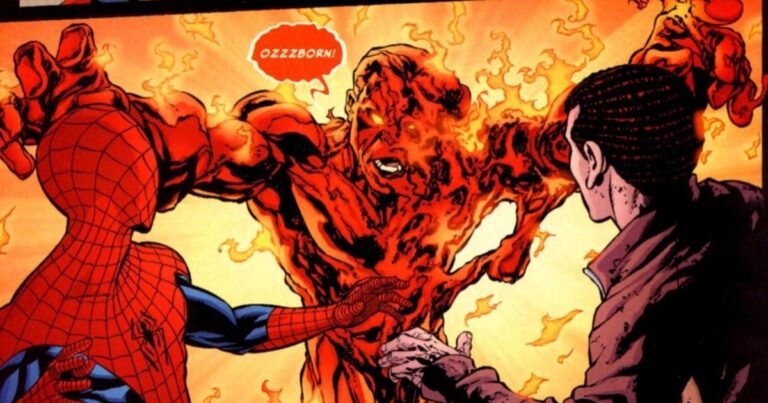 Descubre a Molten Man, el supervillano ígneo de Spider-Man: Lejos de casa