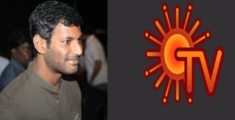 El actor Vishal presentará un programa de televisión en Sun TV