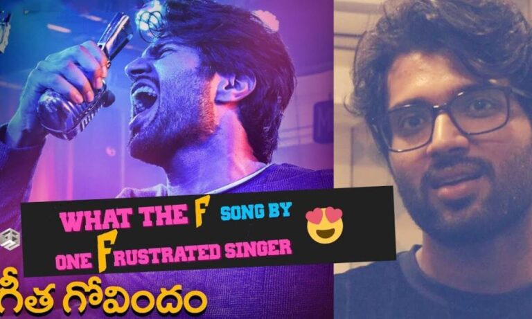 La canción “What The F” de Vijay Deverakonda eliminada de YouTube