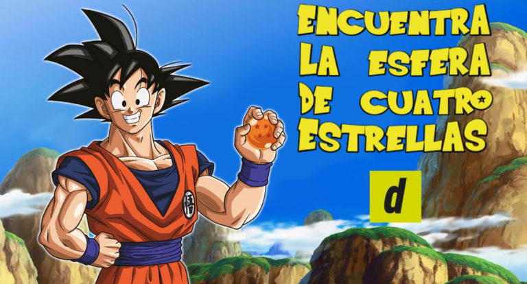 Ayuda a Goku a encontrar Dragon Ball de 4 estrellas en menos de 30 segundos y conviértete en un Saiyan