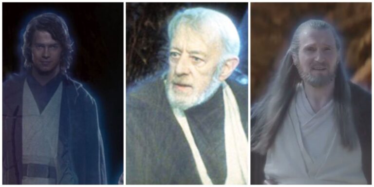 Star Wars: Los 8 mejores fantasmas de la fuerza, clasificados