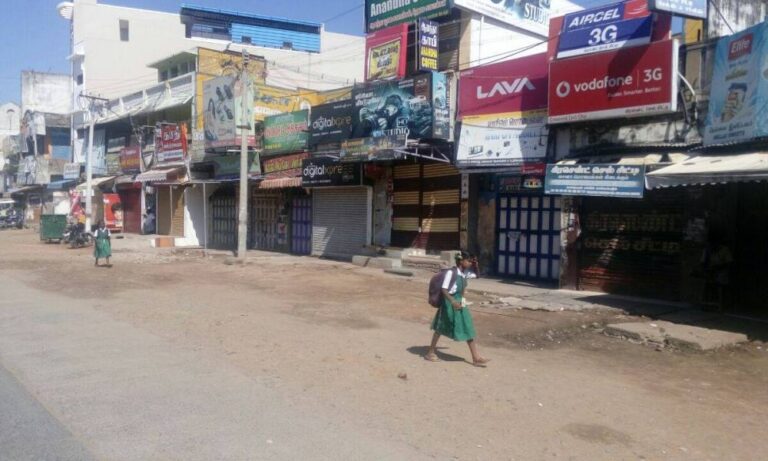 Tamil Nadu Bandh sobre la cuestión del cauvery |  Actualizaciones en vivo