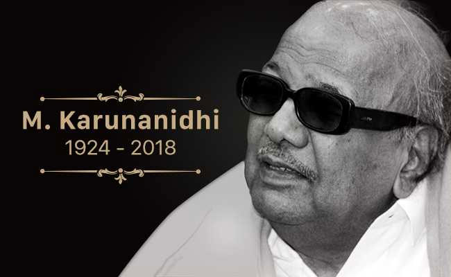 VIP Hora de llegada para presentar sus últimos respetos a Kalaignar Karunanidhi |  Actualizaciones en vivo