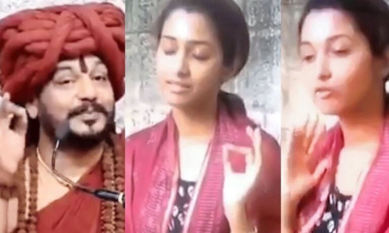 Video viral de Priya Bhavani Shankar trolleando a Swami Nithyananda