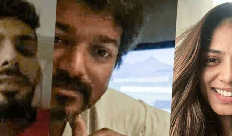 Viral: Chat de videollamada de Thalapathy Vijay con Malavika Mohanan, Anirudh y Jagadish